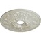 Ekena Millwork Ashley Ceiling Medallion (Fits Canopies up to 4 3/4"), 23 7/8"OD x 4"ID x 2 1/8"P, Flash Blue CM23ASFBS - alternate 3